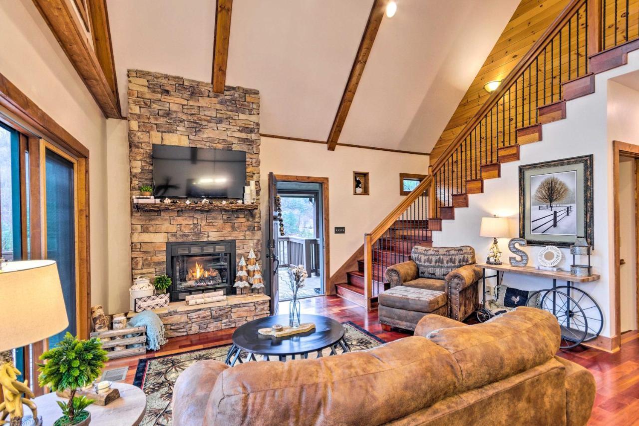 Mountain Cabin With Fire Pit, Walk To Golf And Fishing Vilas Exteriér fotografie